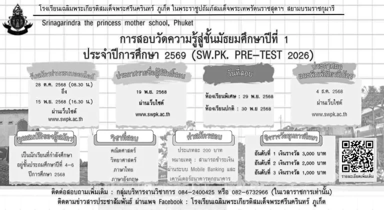 ประกาศวัดแวว 2568
